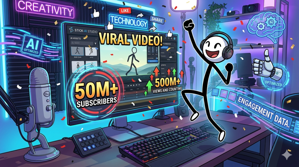 How to Create Stickman Animation with AI 100% FREE