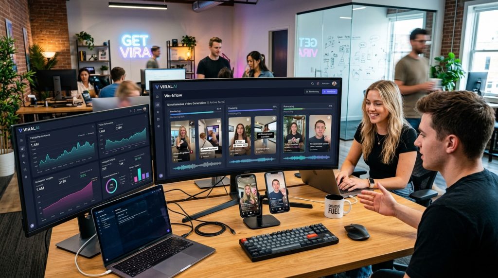 free ai video production