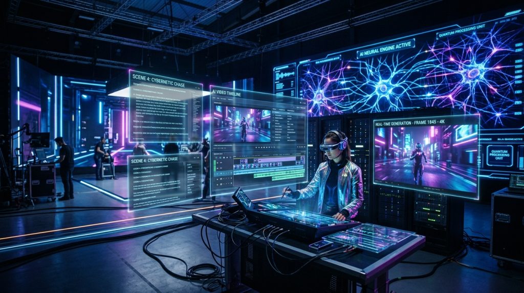 free ai video production