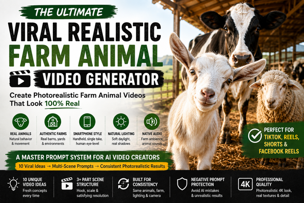 Farm Animal Video