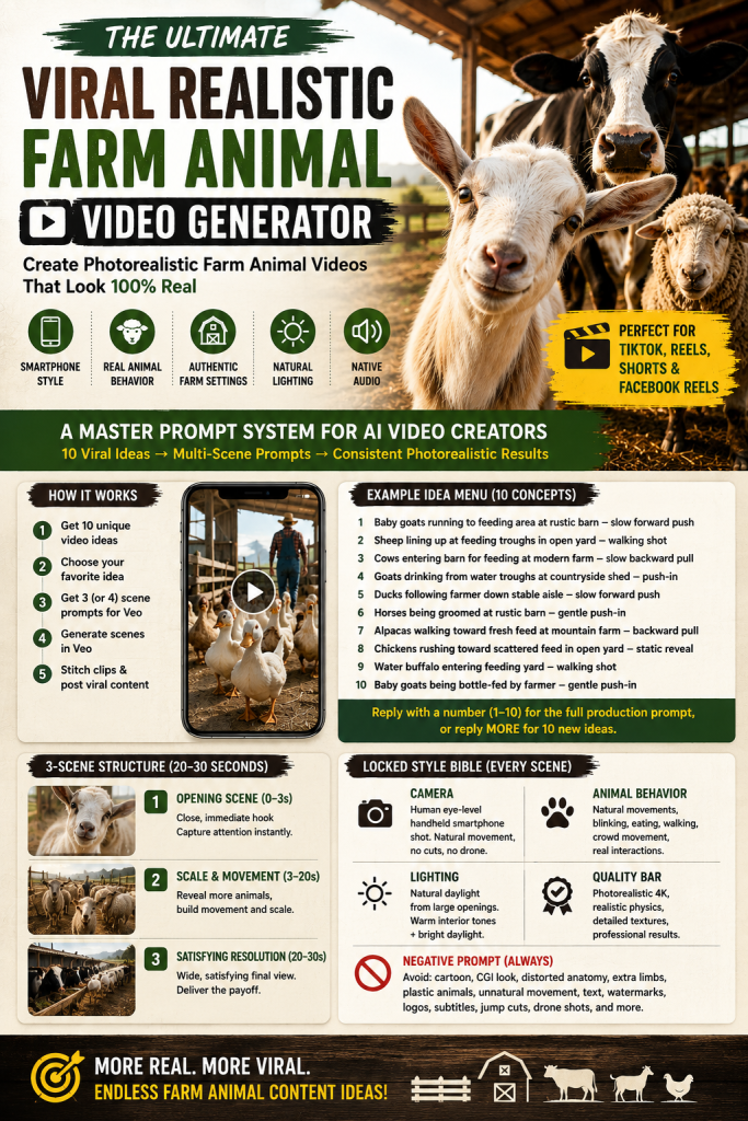 Farm Animal Video