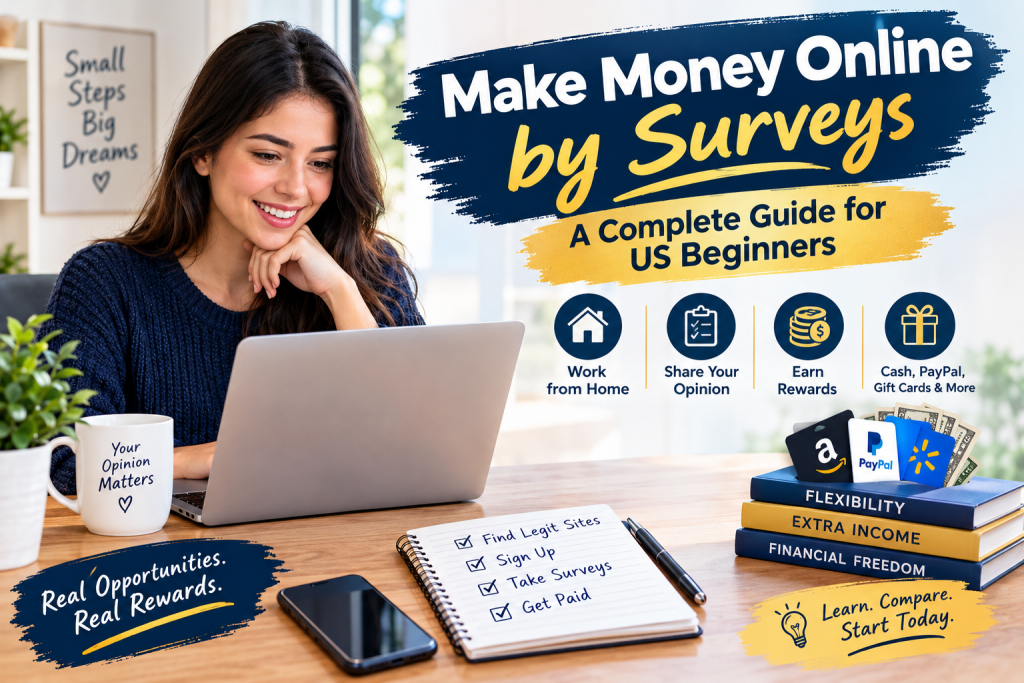 make money online by surveys