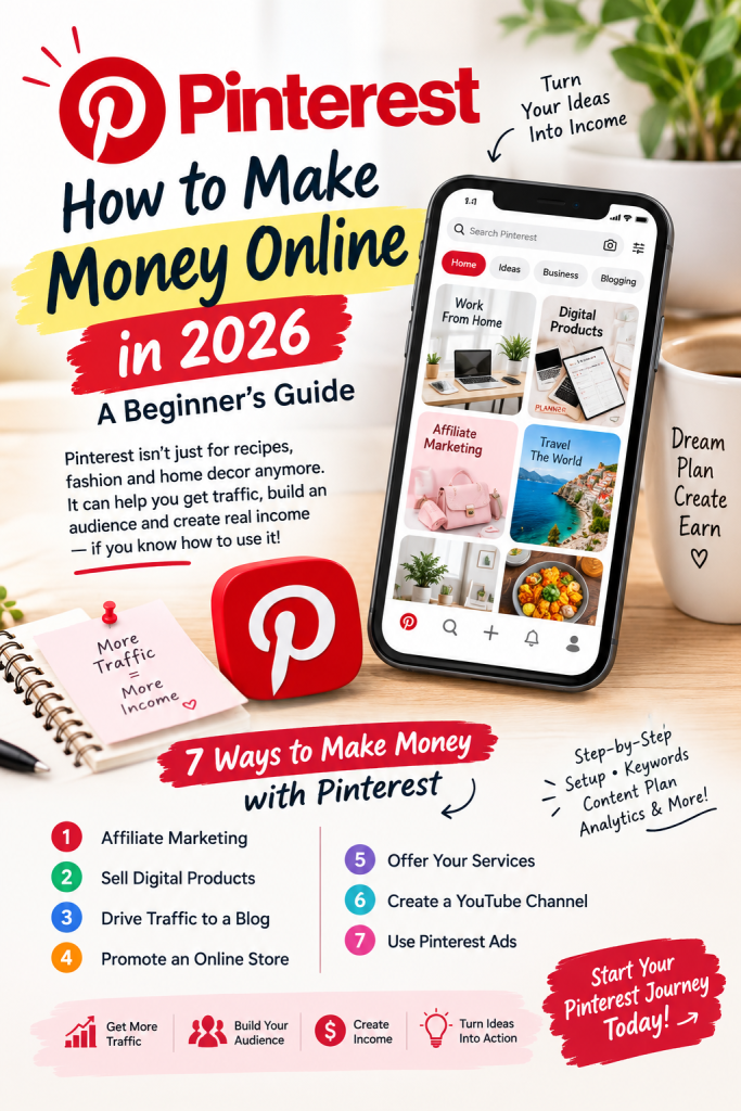 how to make money online pinterest
